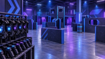Первый комплект для indoor-арены